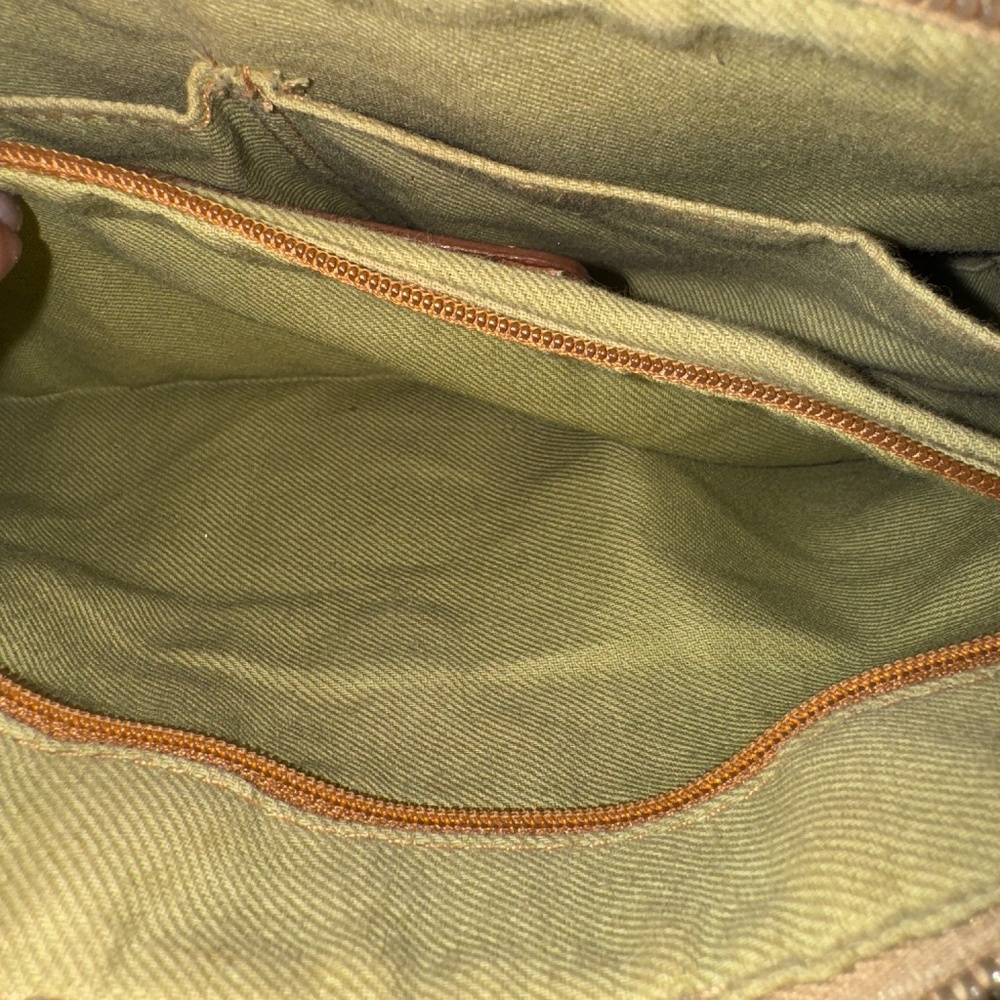 EUC Vintage Fossil Multicolor Woven Shoulder Bag Purse - Picture 13 of 15